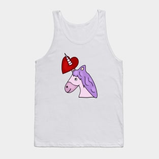 Unicorn Heart Tank Top